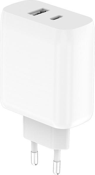Image du produit My Way Chargeur Secteur Gan 45w USB-C USB-A Blanc (57 W)