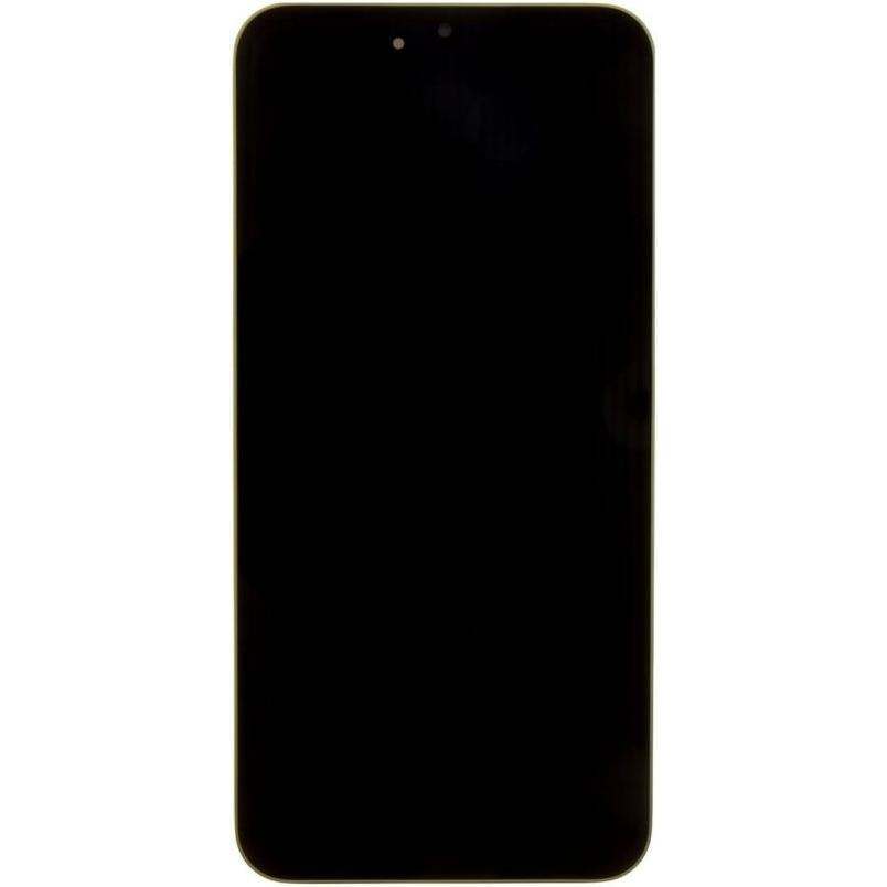 Samsung LCD-Display + Touch-Einheit + Frontabdeckung A346B Galaxy A34 5G Awesome Lime (Service Pack)
