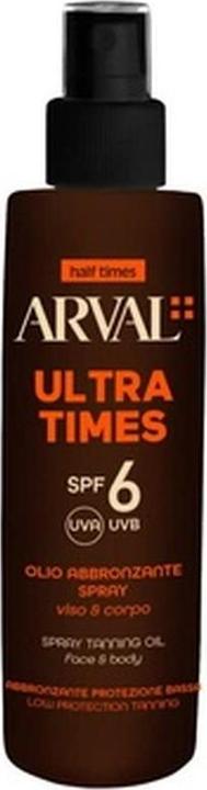 Actual product image Arval Ultra Times SPF6 Bronzing Oil Spray 125ml (Suntan oil, Up to SPF 10, 125 ml)
