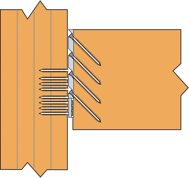 Produktbild Simpson Sst Passverbinder (Rundholzverbinder, 1 Stk.)