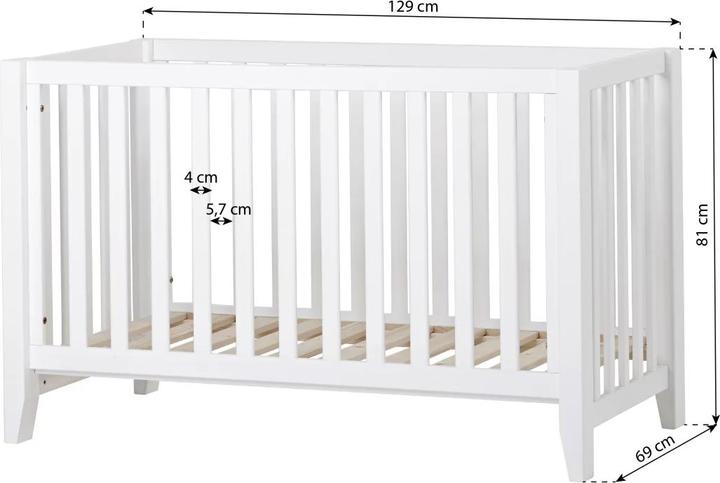 Produktbild Hoppekids Babybett (60 x 120 cm)