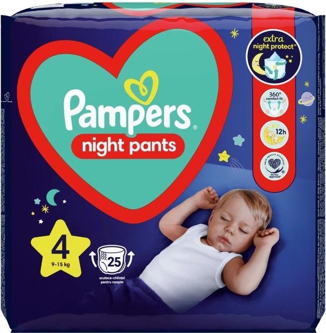 Actual product image Pampers Night nappy trousers (Size 4, Pack, 25 Piece)