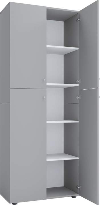 Productafbeelding VCM Kantoorkast Archiefkast Lona 5-voudige draaideuren (70 x 40 x 184 cm)