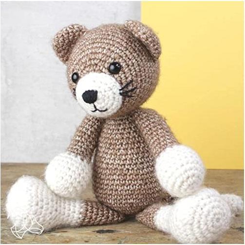 Actual product image Hardicraft Cat Robin - Crochet Set