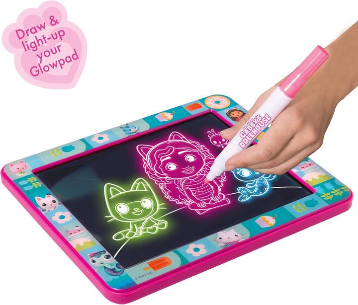 Actual product image John Adams Gabby's Dollhouse Glowpad Zeichentablett