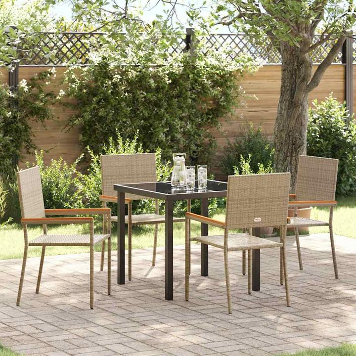 Actual product image vidaXL Garden dining set (80 cm)