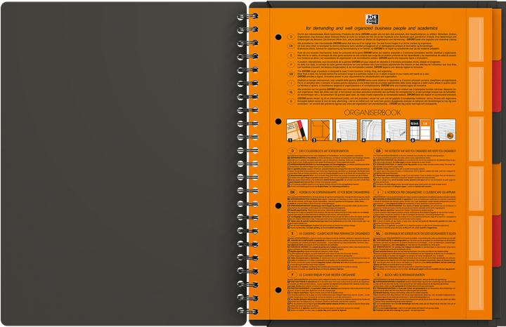 Produktbild Oxford Organizerbook (A4+, Kariert, Weicher Einband)