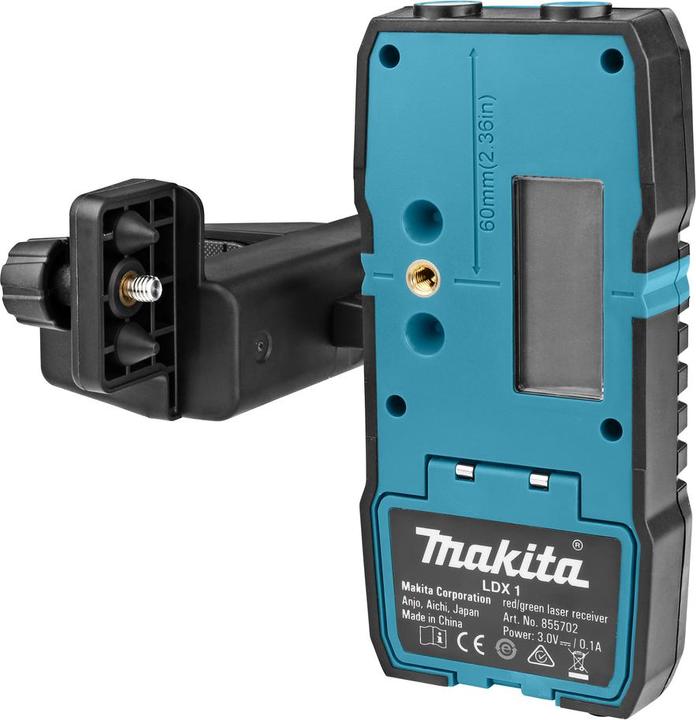 Produktbild Makita LE00855702 Laser target electronic + clamp Red + Green SK105 & SK106