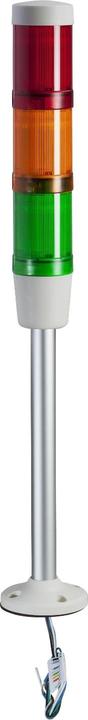 Actual product image Schneider Electric Signal tower without buzzer+3 light units, Ø 45mm, 24 V AC/DC XVMB2RAGHSB