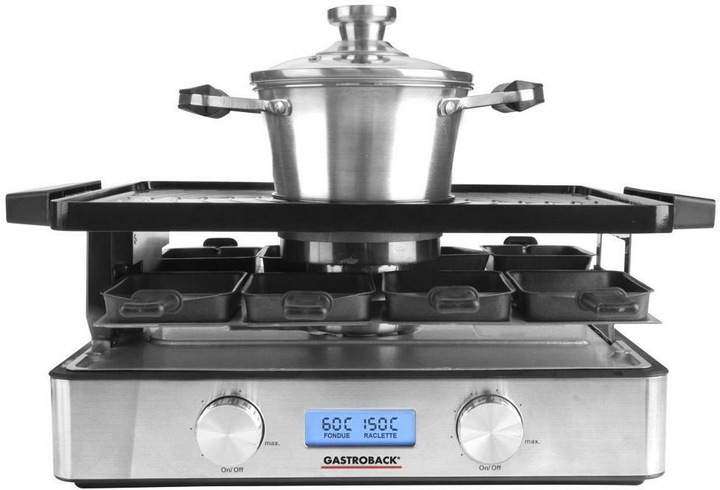 Gastroback Raclette Fondue Advanced Plus
