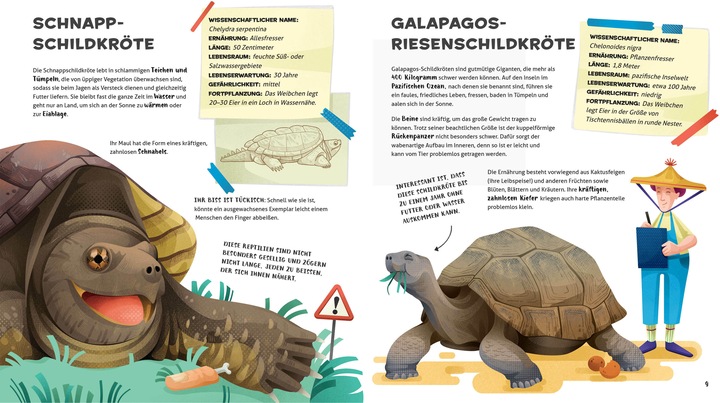 Produktbild National Geographic Besonders und wunderbar: Reptilien (Deutsch, Cristina Banfi, Claudia Theis-Passaro, 2021)