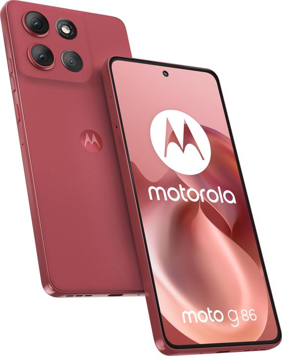 Produktbild Motorola moto g86 5G (256 GB, Chrysanthemum, 6.67", Dual SIM, 5G)