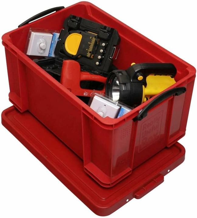 Produktbild Really Useful Box Really Useful Aufbewahrungsbox 48.0 l rot 60.0 x 40.0 31.5 cm (48 l)