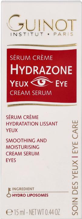 Actual product image Guinot Hydrazone Yeux Moisturising Eye Cream Serum 15ml (Eye care serum, 15 ml, Day)