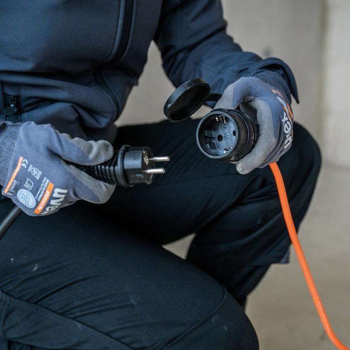 Image du produit Brennenstuhl 1169940 Rallonge électrique orange 20 m Résistant à l'huile, résistant aux UV (20 m, CEE 7/3)