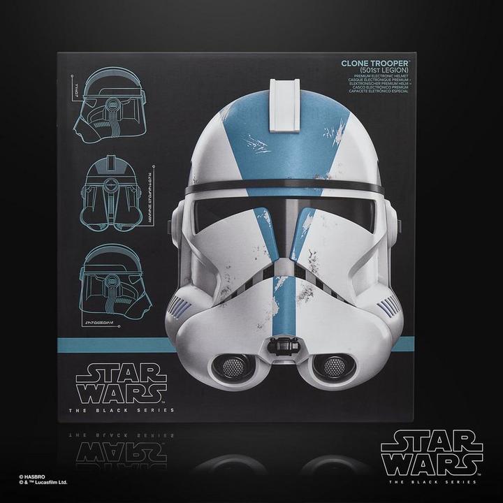 Immagine prodotto Star Wars Casco elettronico Ahsoka Black Series Clone Trooper
