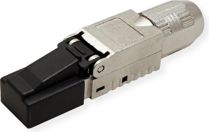 Produktbild Roline feldkonfektionierbarer RJ-45 Stecker Kat.6A (Class EA), STP (Netzwerkkabel Stecker)