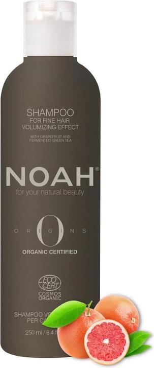 Produktbild Noah Origins COSMOS ORGANIC Volumizing Shampoo 250ml - Made in Italy - Cruelty Free Nickel Tested (250 ml, Flüssiges Shampoo)