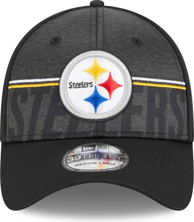Produktbild New Era 39Thirty Cap - TRAINING 2023 Pittsburgh Steelers - M (M, L)