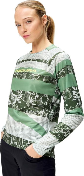 Actual product image Endura Patchwork Wms Ltd L/S Tee Mag (M)