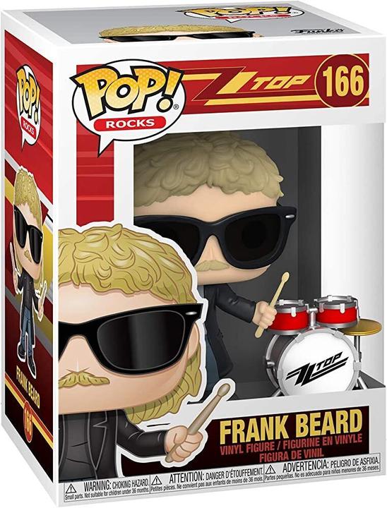 Actual product image Funko Pop! Rocks : ZZTop - Frank Beard