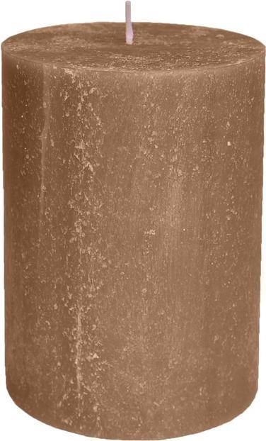 KCB Pillar candle - Rustic - approx. 7 x 8 cm - gold (1 pcs.)