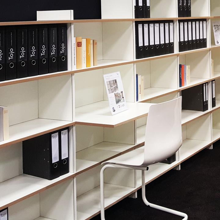 Tojo mehrfach Regalsystem Schreibtisch