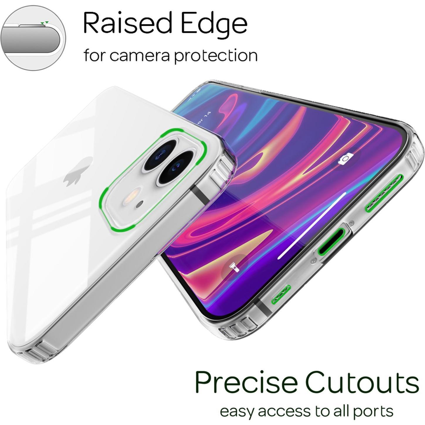 Thumbnail - Nalia Hardcase (Apple iPhone 12 mini), Smartphone Hülle, Transparent