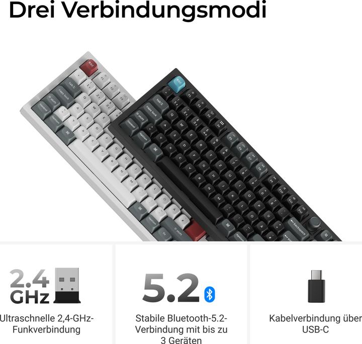 Produktbild Keychron Q6 Ultra 8K (DE, Kabelgebunden, Kabellos)