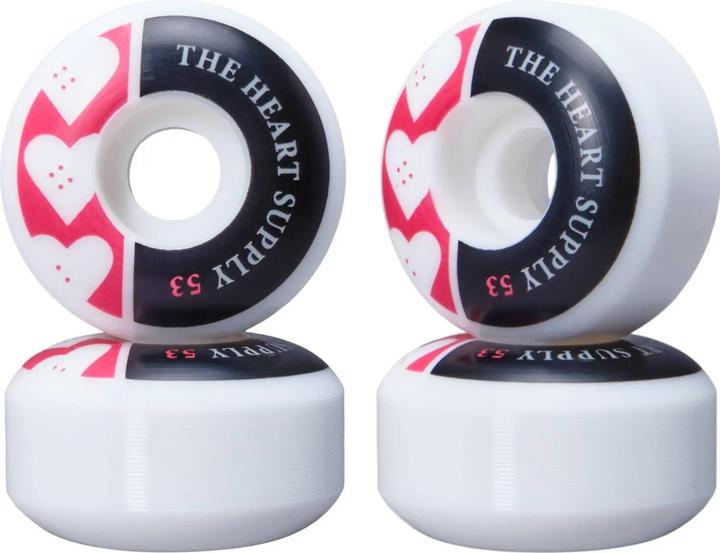 Immagine prodotto Heart Supply Ruote Skateboard Squad 53mm 4-Pac 2023 (53 mm)