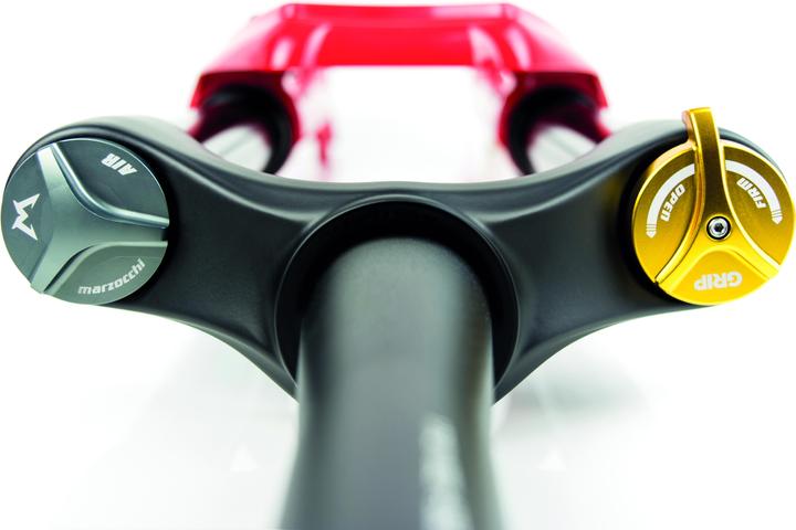 Produktbild Marzocchi Federgabel Bomber Z1 27.5" 180 Sweep-Adj 15QRx110 15 T gloss red 44 R (180 mm, Luft)