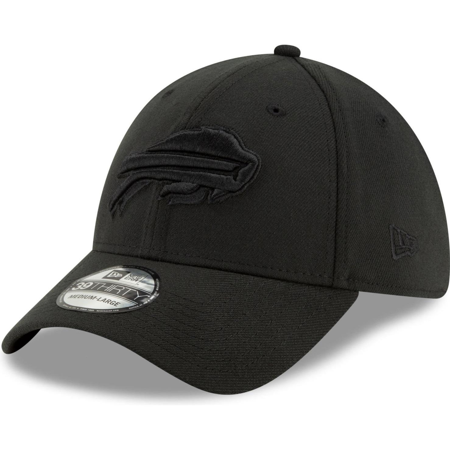 New Era, Herren, Cap, 39Thirty Stretch Cap - NFL Buffalo Bills - L/XL, Schwarz, (L)