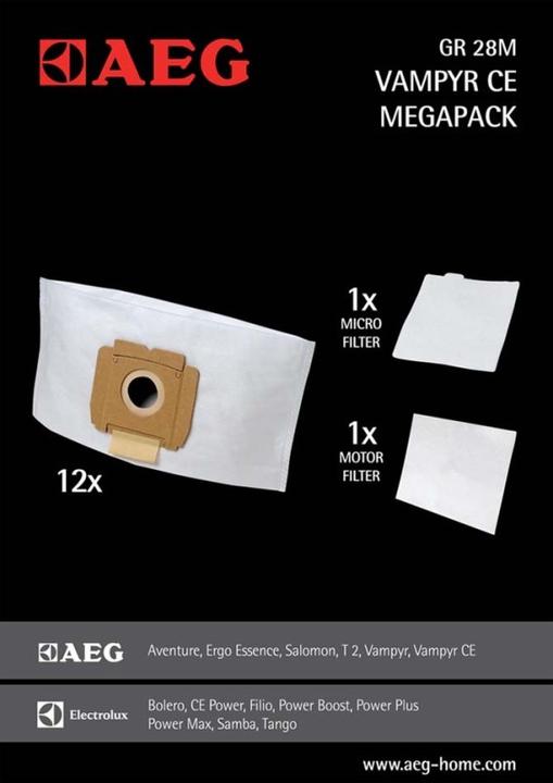 Produktbild Electrolux Staubbeutel Megapack (12x)