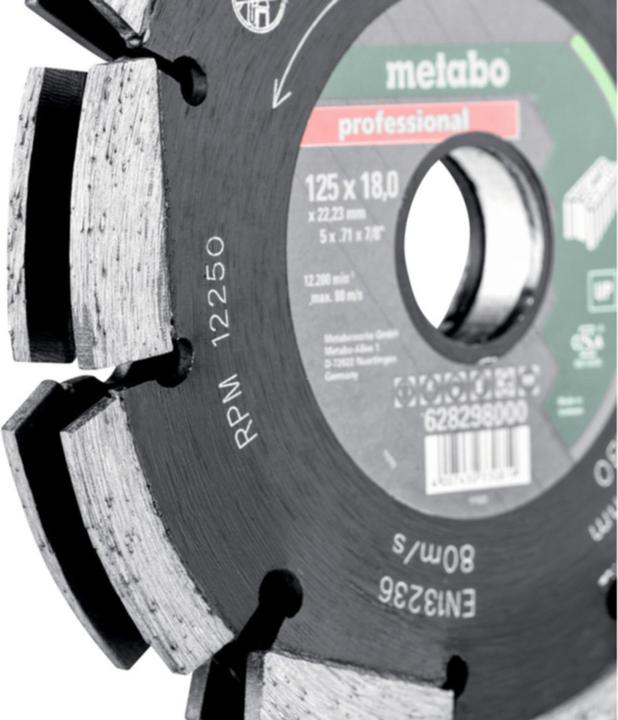 Actual product image Metabo Diamond milling disc