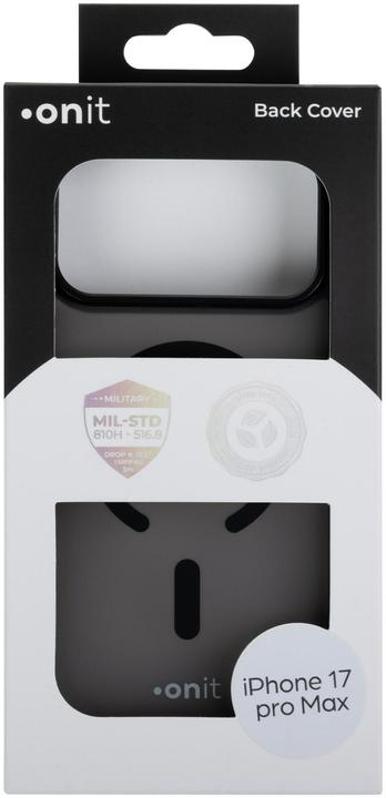 Image du produit Onit Back Cover Armorix iPhone 17 Pro Max Schwarz matt (Apple iPhone 17 Pro Max)