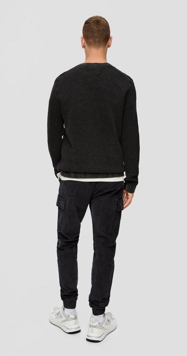 Image du produit s.Oliver Strickpullover Strickpullover mit Waschung (XL)