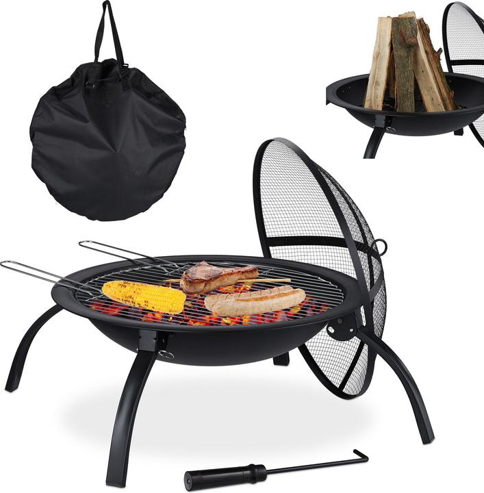 Produktbild Relaxdays Feuerschale (60 cm)
