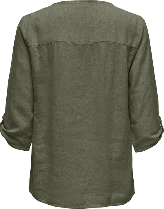 Immagine prodotto JdY Vestibilità regolare Scollo a V Polsini ripiegati Top Top (XL)