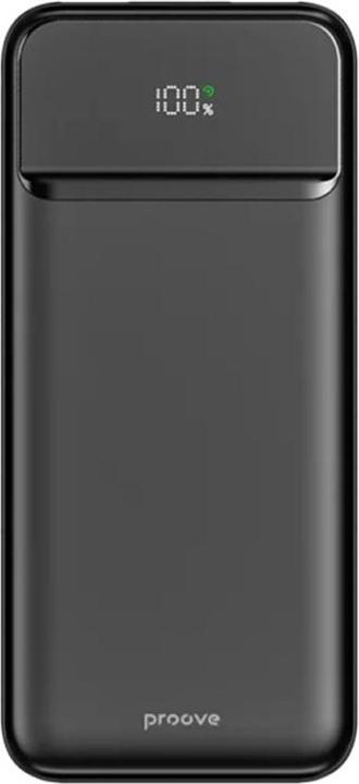 Actual product image Proove Powerbank Illuminator 2, 10000mAh, 22.5W, QC + PD, Black (10000 mAh, 22.50 W)