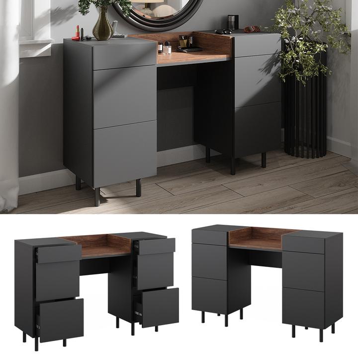 Produktbild Vicco Anika mit 6 Schubladen (120 x 40 x 80 cm)