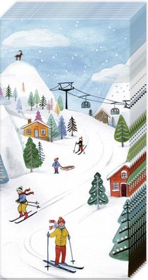 Produktbild IHR Taschentuch Winter Joy