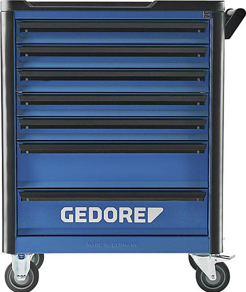 Image du produit Gedore WHL-L7-TS-147 Chariot à outils workster highline avec 147 pièces d'outils (147x)