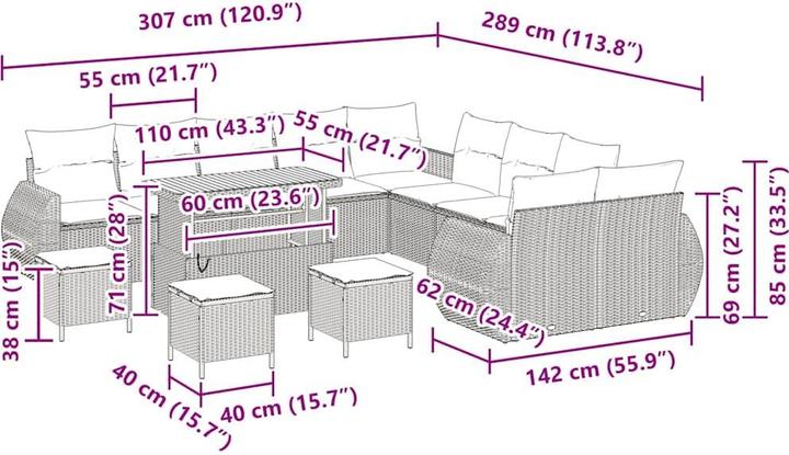 Produktbild vidaXL Camilla