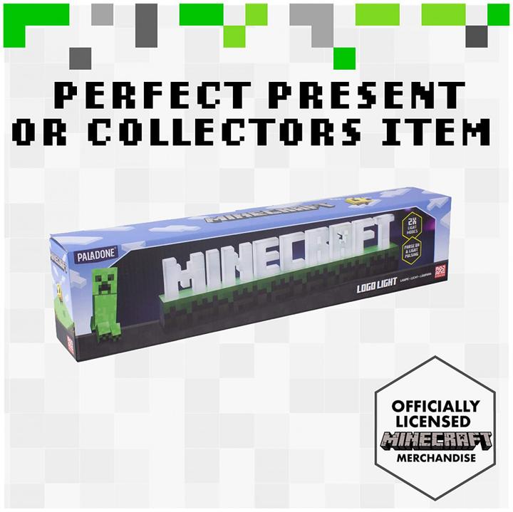 Image du produit Paladone Products Logo Minecraft Light