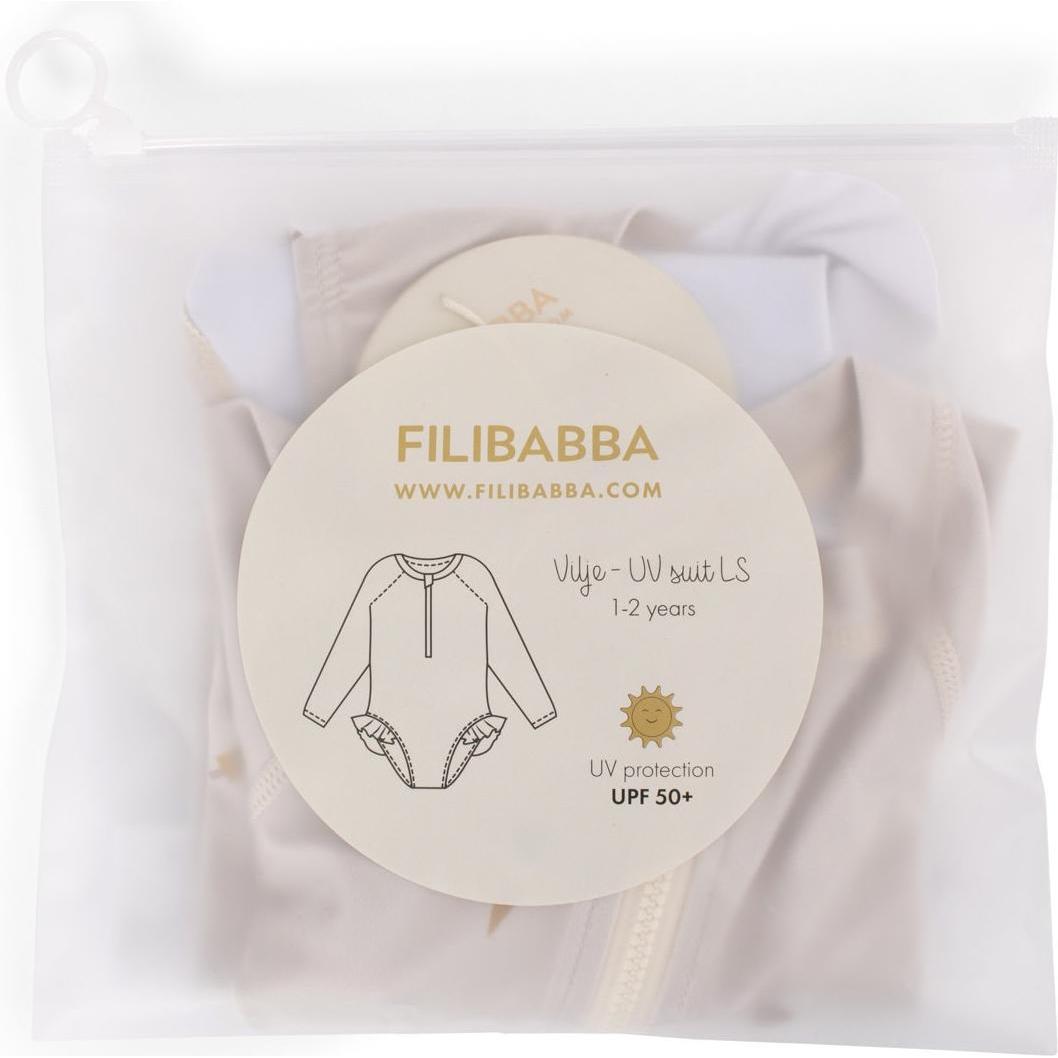 Thumbnail - Filibabba, Badeanzug, Vilje – UV-Schwimmanzug LS 1-2 Jahre – Cool Summer, Rosa, (80, 86, 90, 92, 85 A)