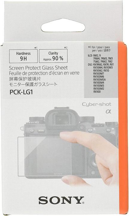 Immagine prodotto Sony Pellicola di protezione in vetro PCK-LG1 (Pellicola protettiva, Alfa 9, alfa 7R III, RX100 VI, DS1019+)