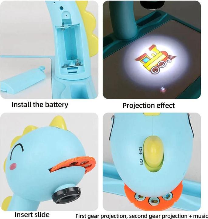 Produktbild Activity Board Kinder geführt Projektor Zeichnung Tabelle Spielzeug Malerei Set Tisch pädagogische Whiteboard