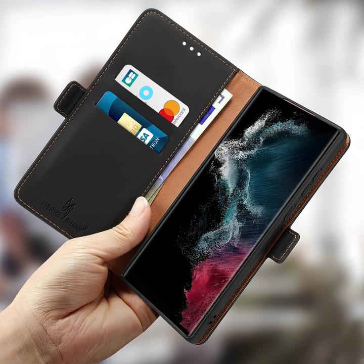 Produktbild Forcell Smart Pro Leather Series (Samsung Galaxy S22 Ultra)