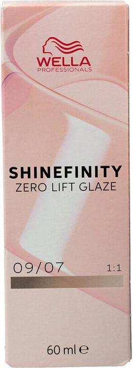Actual product image Wella Permanent colour Shinefinity Nº 09/07 (60 ml) (07, Nº 09)