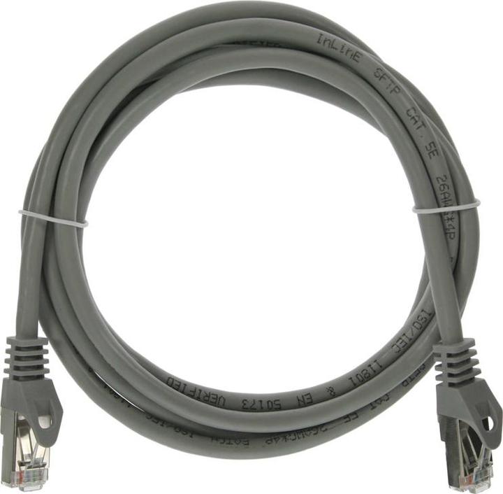 Actual product image InLine Patch cable (SF/UTP, CAT5e, 1 m)